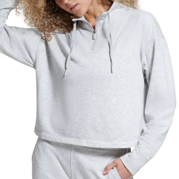 Bass Outdoor Women's Batona French Terry Half Zip Sweatshirt - Picture 1 of 8